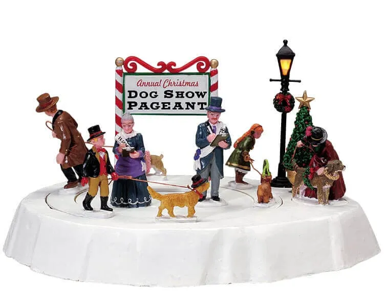 lemax-dog-show-pageant-figurine-exposition-canine-no-l image 1
