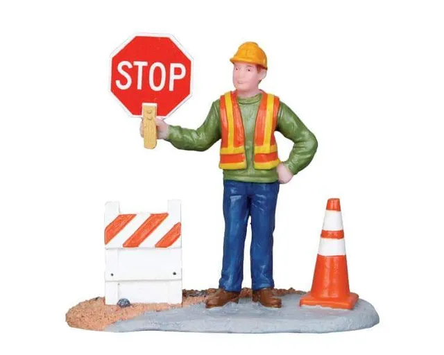 lemax-construction-work-accessoire-figurine-village-miniature image 1
