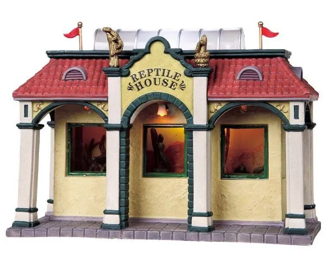 lemax-reptile-house-figurine-village-miniature image 1