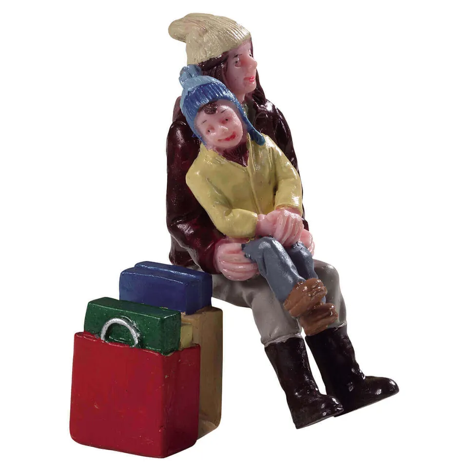 lemax-christmas-shopping-break-figurines-miniatures-village-de-no-l image 1