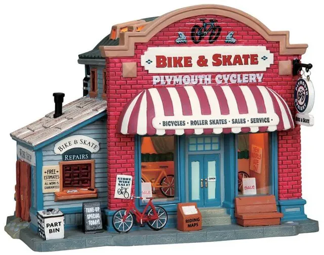 lemax-plymouth-cyclery-boutique-v-los-village-de-no-l image 1