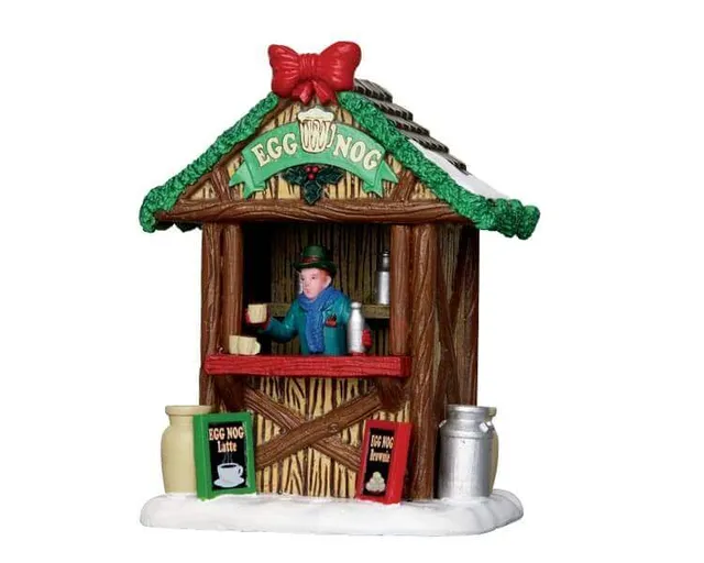 lemax-egg-nog-stand-stand-miniature-march-de-no-l image 1