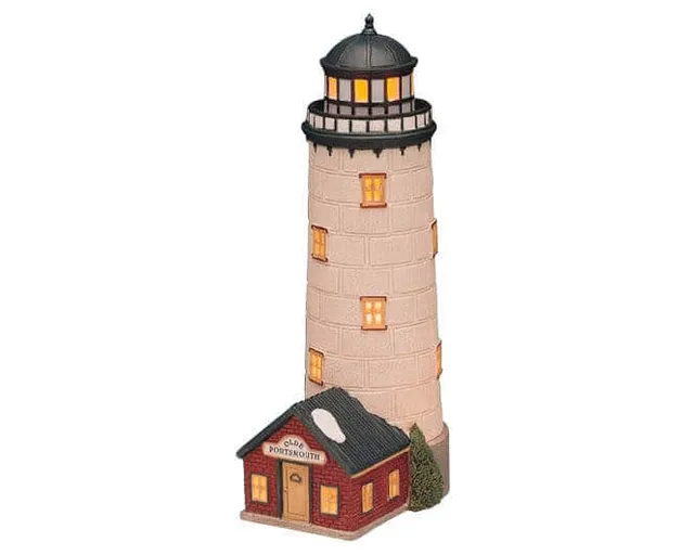 lemax-portsmouth-lighthouse-phare-lumineux-village-de-no-l image 1