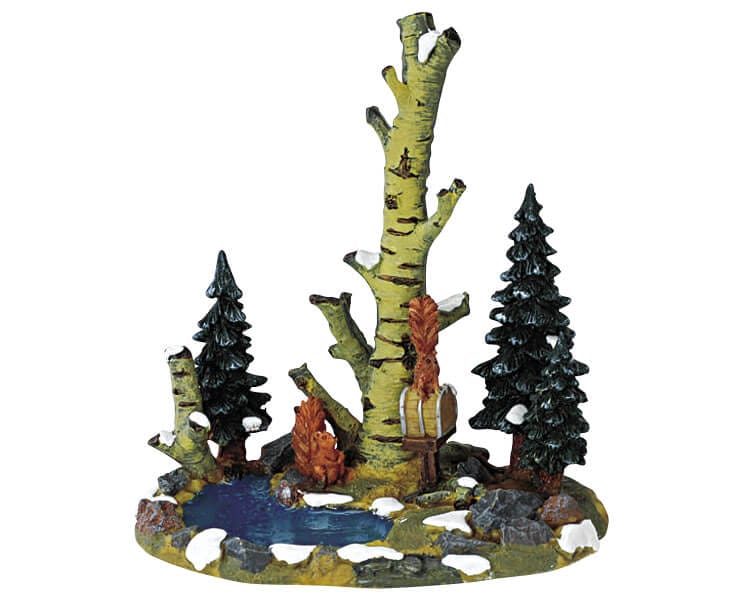 lemax-nosey-squirrels-figurine-cureuils-curieux-village image 2