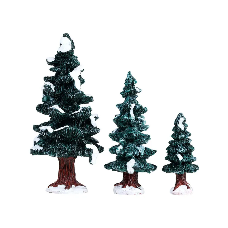lemax-christmas-evergreen-tree-sapin-miniature-stable image 1