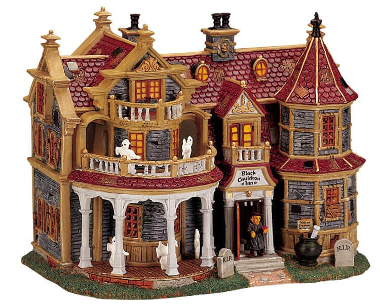 lemax-black-cauldron-inn-auberge-hant-e-spooky-town image 1