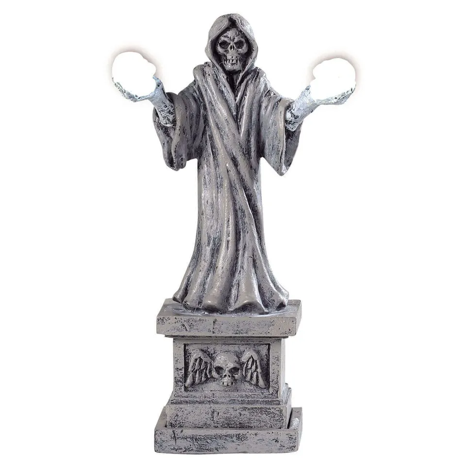 lemax-skeleton-lamp-lampe-spooky-town-halloween image 1