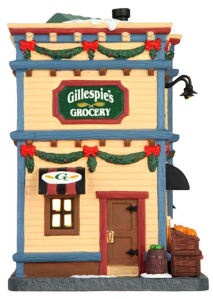 lemax-gillespie-s-grocery-picerie-lumineuse-miniature-village-no-l image 2