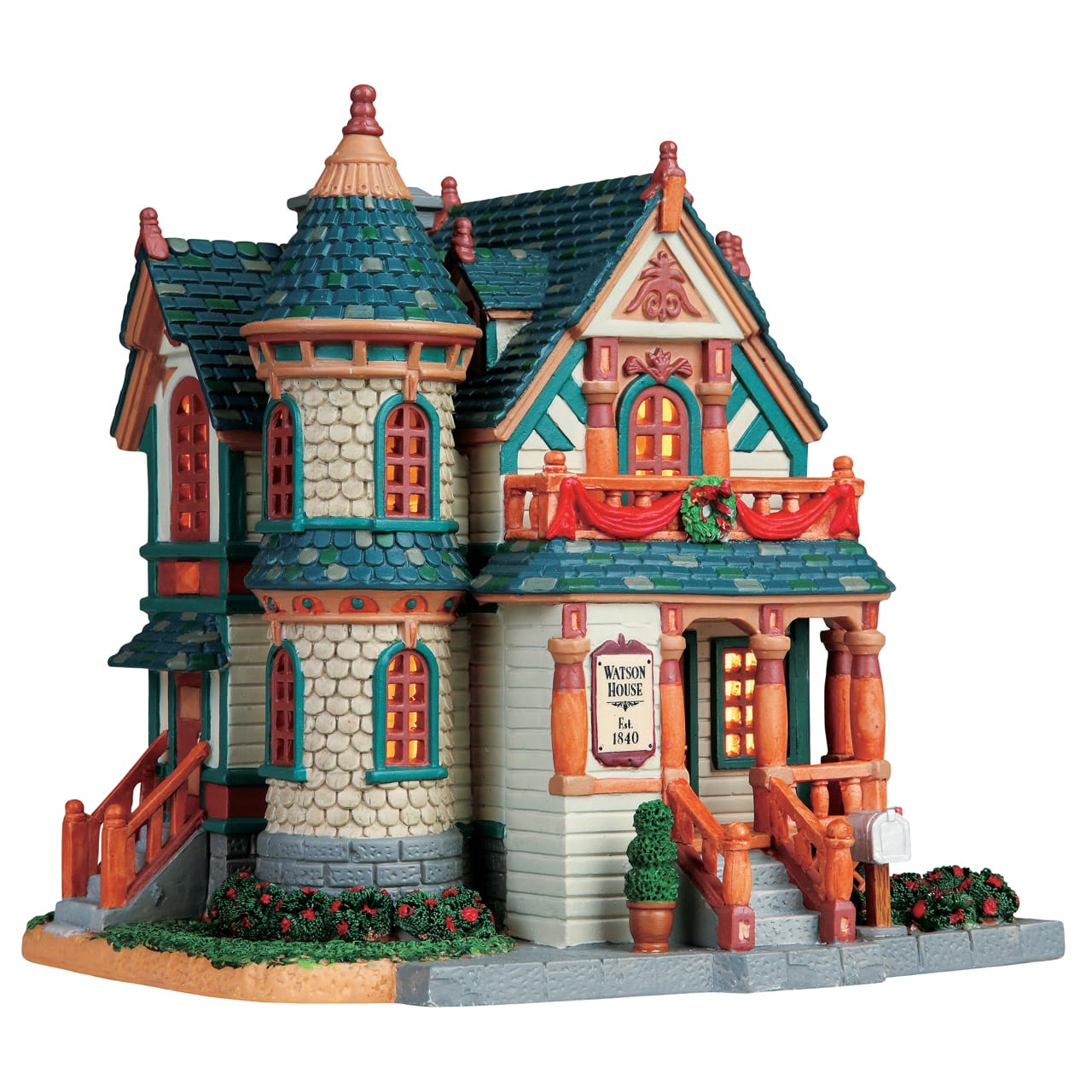 lemax-watson-house-maison-miniature-lumineuse-de-village image 1