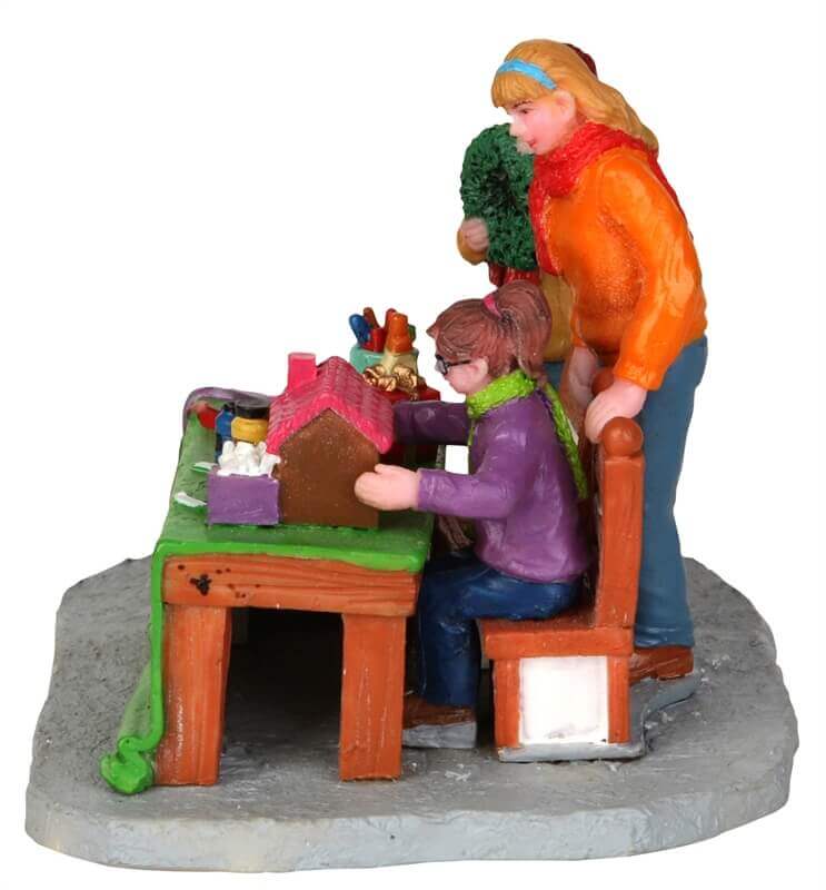 lemax-gift-wrapping-together-figurines-emballage-cadeaux-no-l image 4