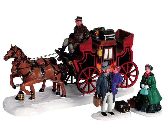 lemax-christmas-coach-cal-che-de-no-l-miniature image 1