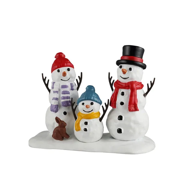 lemax-snowman-family-famille-bonhommes-de-neige-santa-s-wonderland image 1