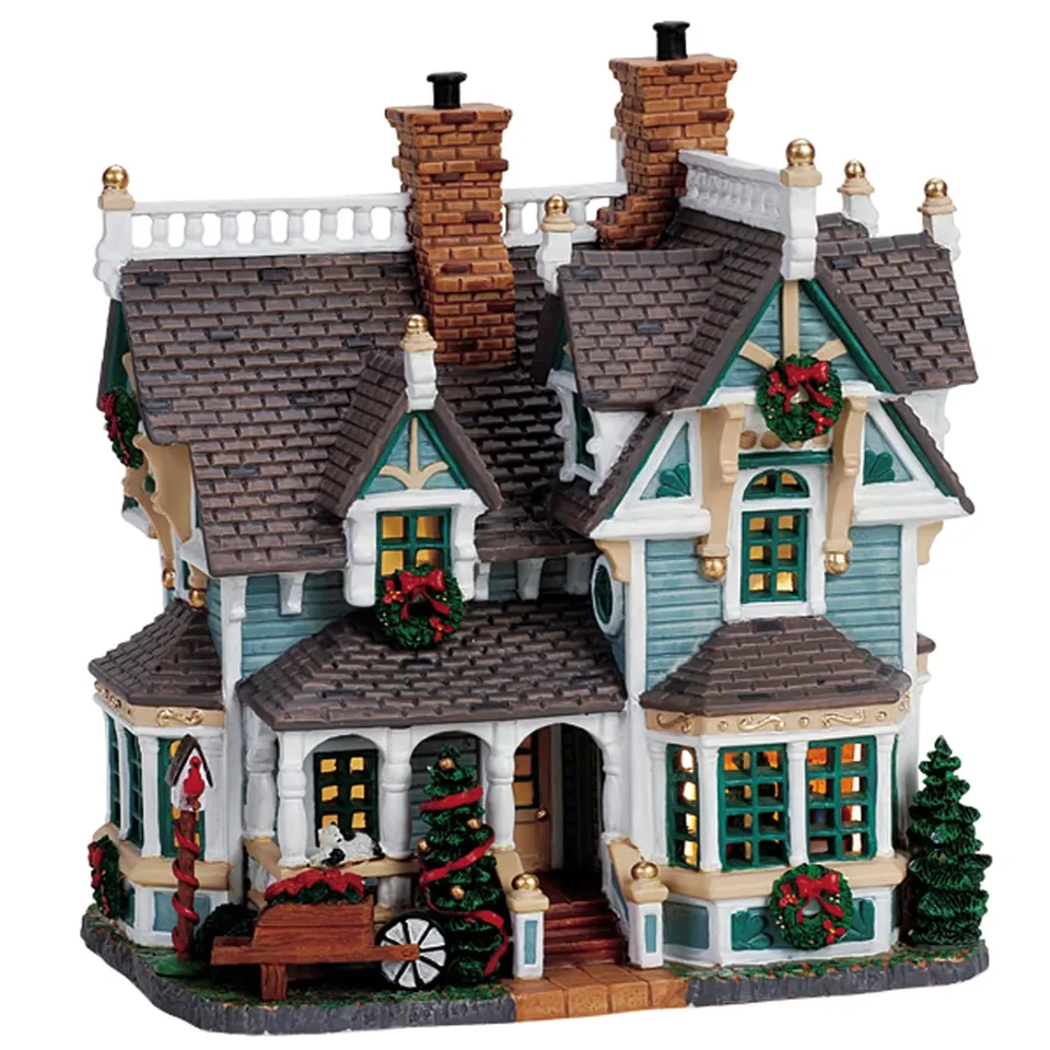 lemax-mcmillan-house-maison-miniature-lumineuse-village-de-no-l image 1