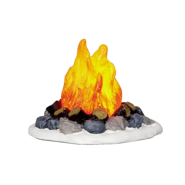 lemax-camp-fire-feu-de-camp-village-de-no-l image 1