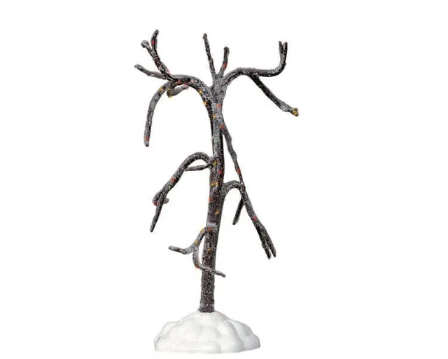 lemax-fiber-iced-tree-large-grand-sapin-givr-fibre-pour-village-de-no-l image 1
