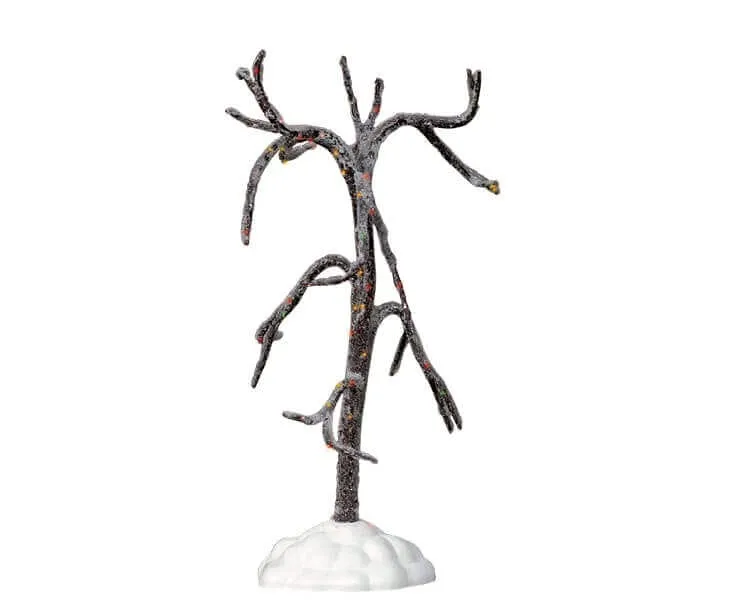 lemax-fiber-iced-tree-large-grand-sapin-givr-fibre-pour-village-de-no-l image 1