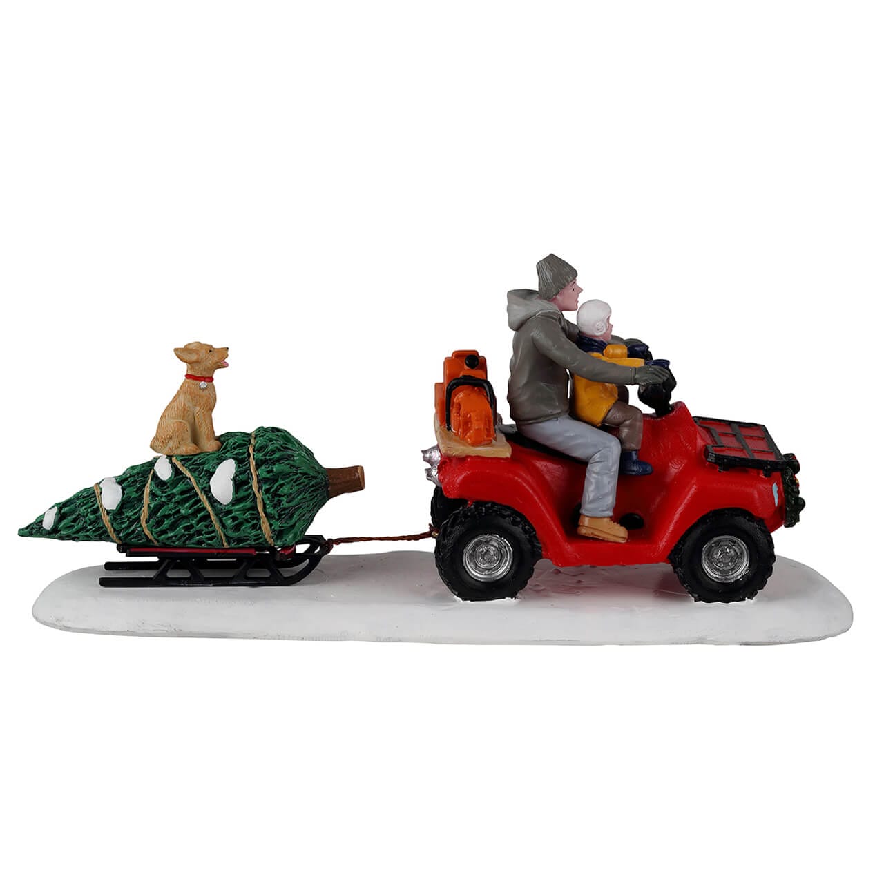 lemax-holiday-haul-figurine-quad-et-tra-neau-vail-village image 4