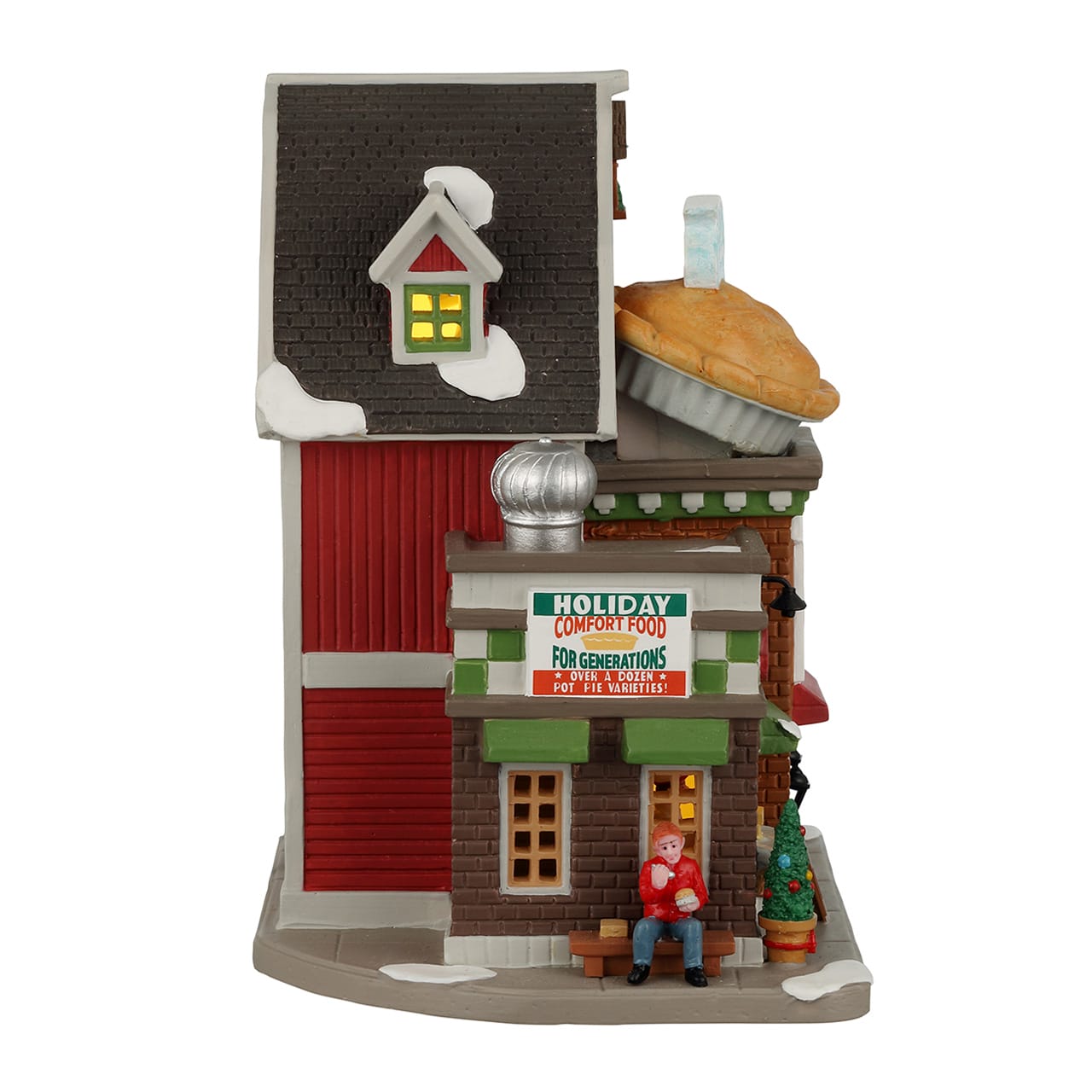 lemax-the-chicken-pot-pie-shop-b-timent-miniature-lumineux-harvest-crossing image 2