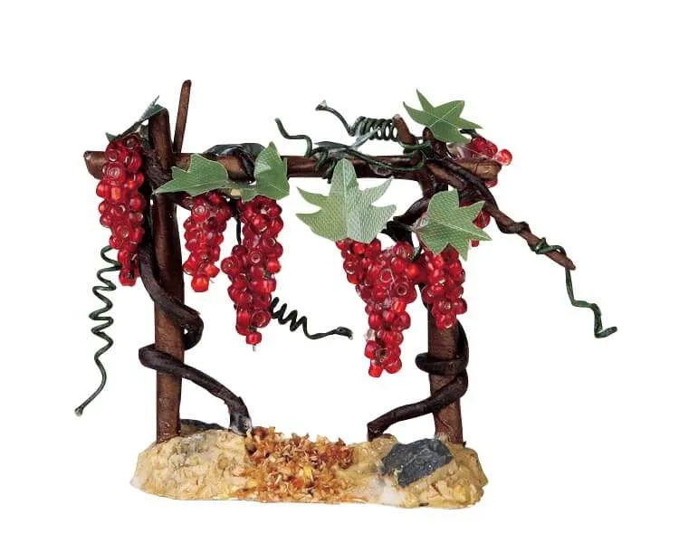 lemax-valley-vineyard-ruby-grapes-d-cor-vigne-miniature image 1