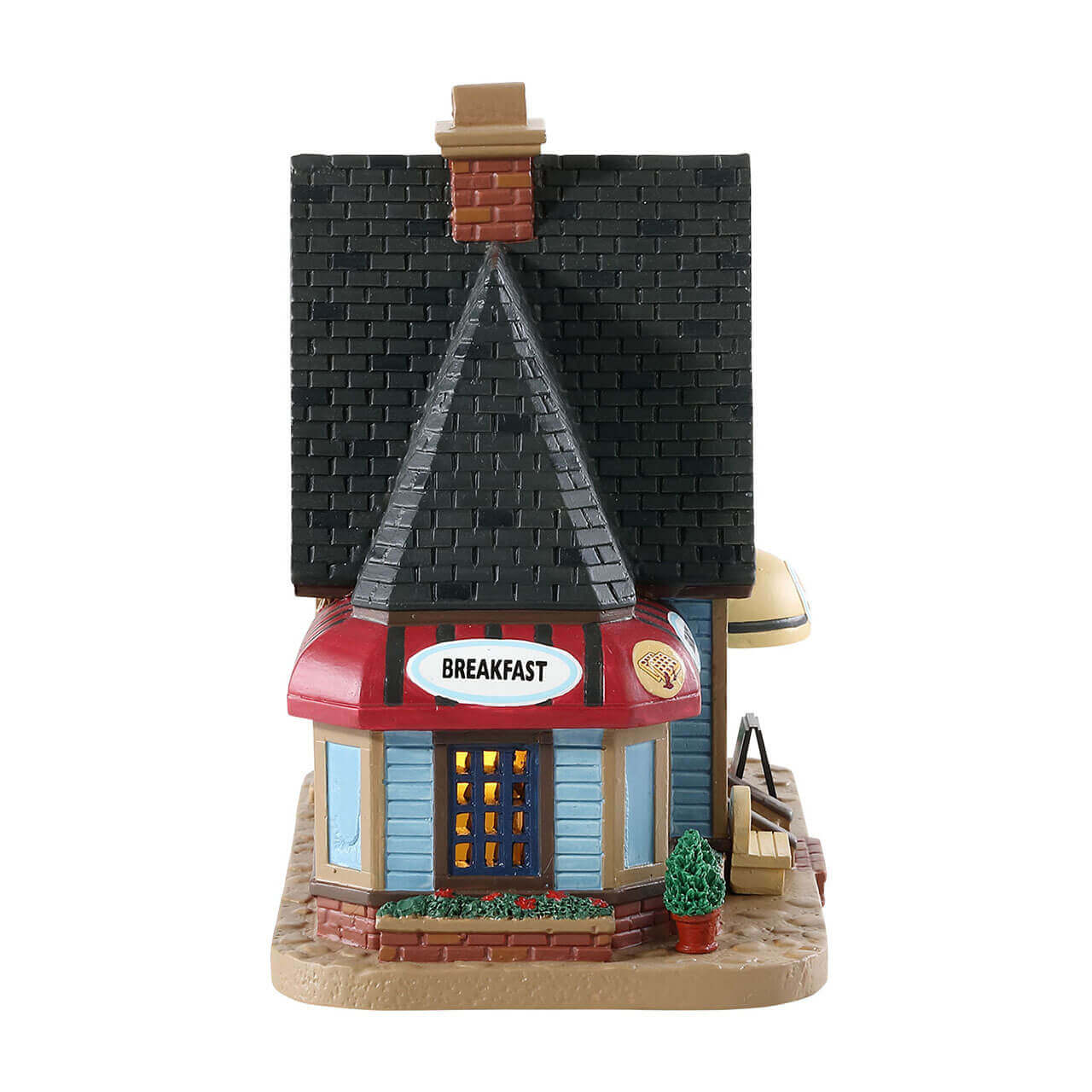 lemax-wallys-waffle-house-maison-miniature-lumineuse-gourmande-village-de-no-l image 3