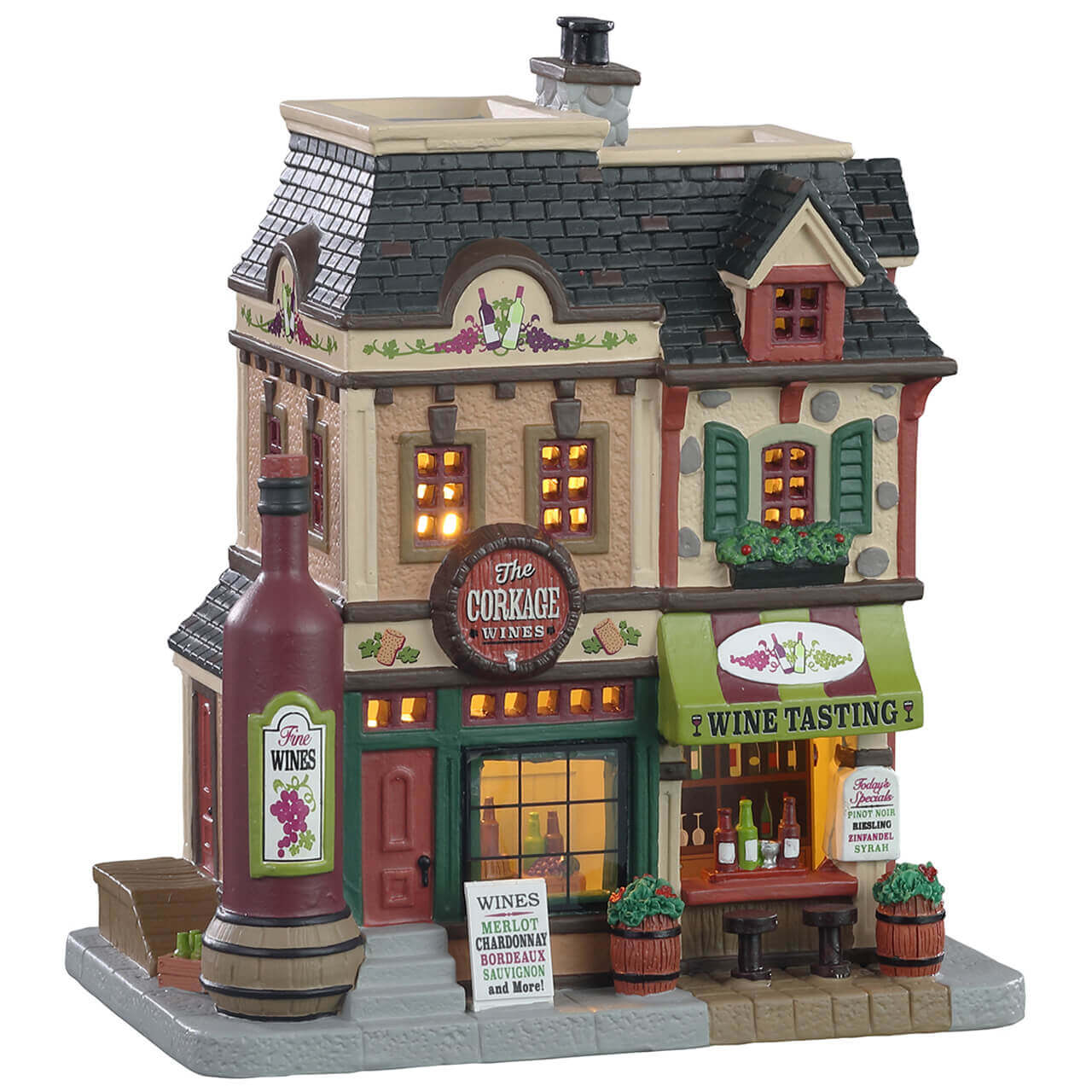 lemax-the-corkage-bar-vin-lumineux-village-de-no-l image 1