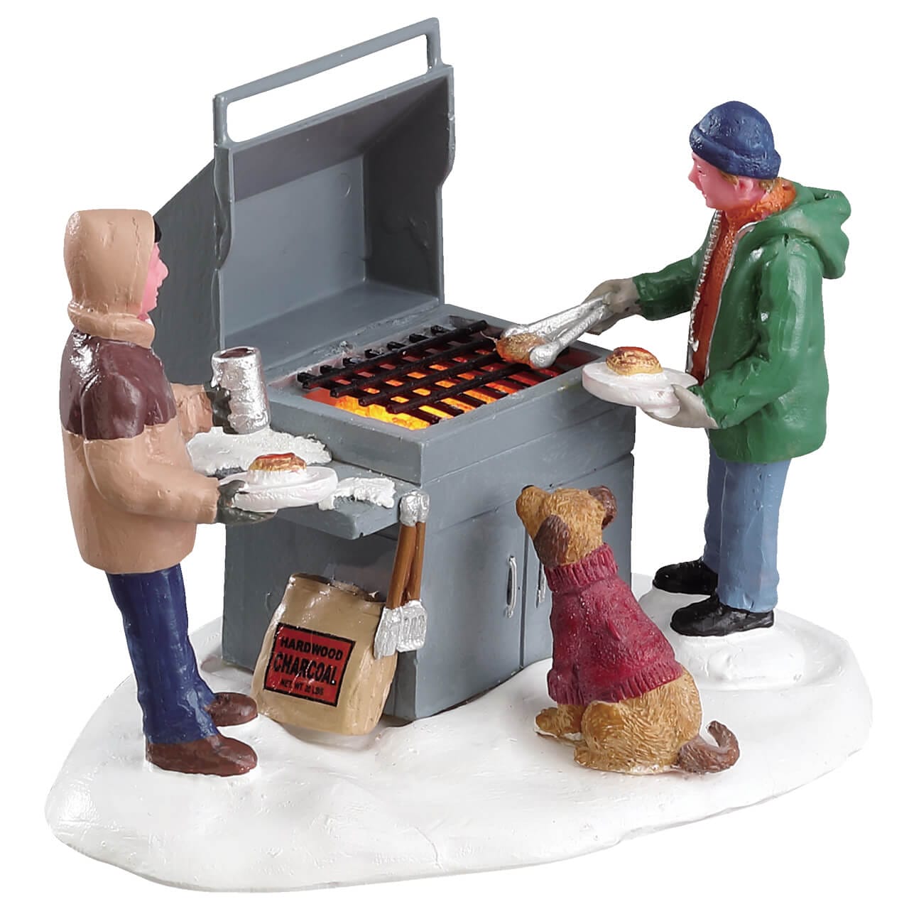 lemax-grillin-chillin-figurine-vail-village image 1
