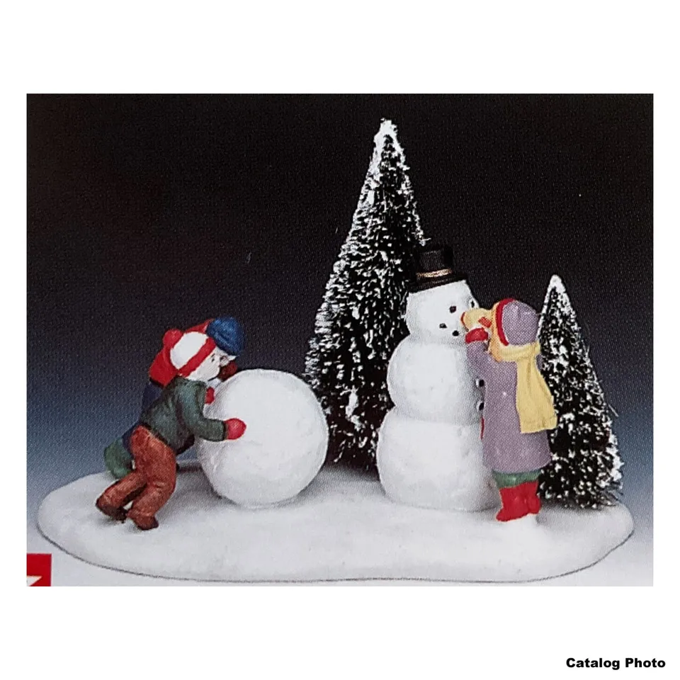 lemax-frosty-fun-figurine-bonhomme-de-neige-de-village-de-no-l image 1