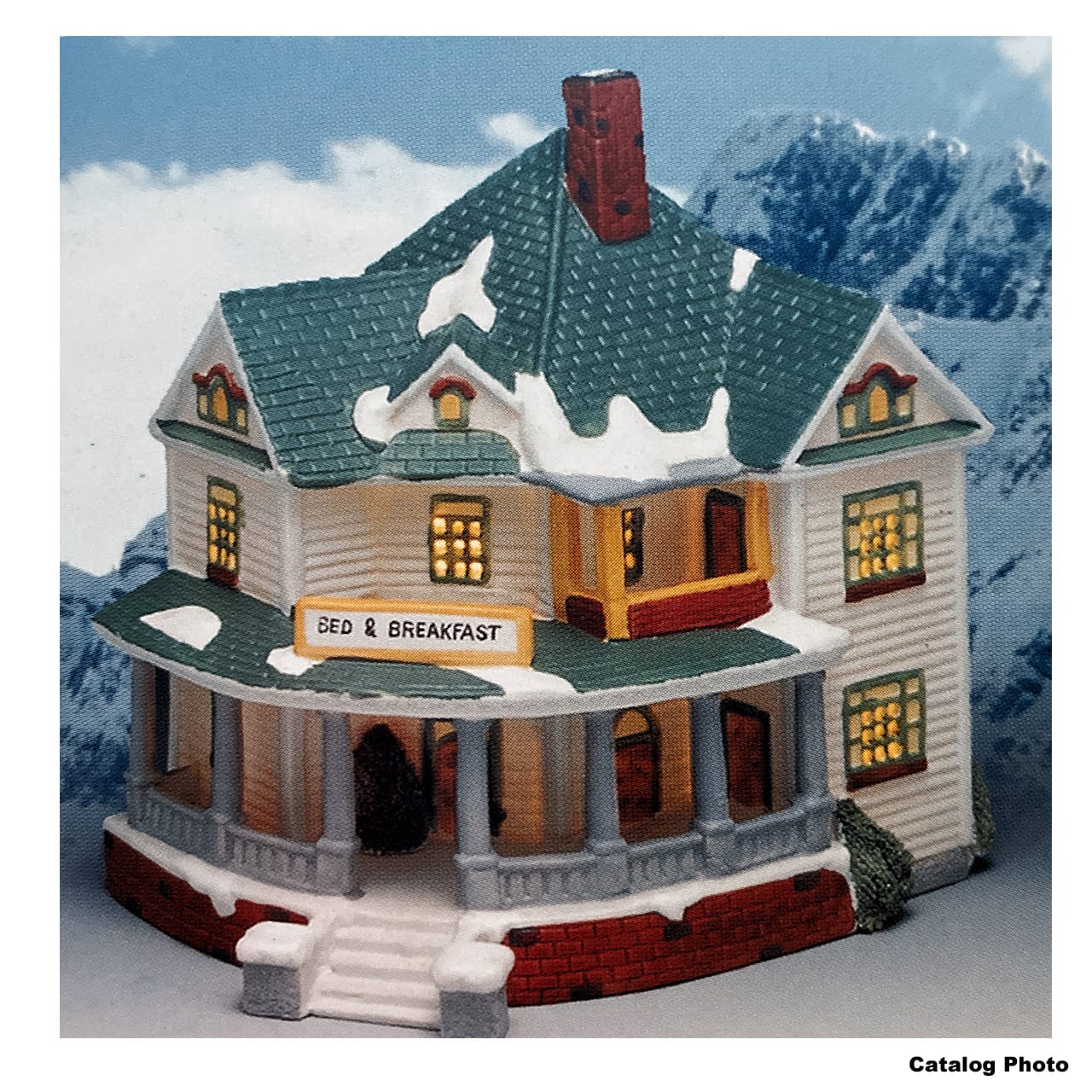 lemax-kingsbury-house-maison-miniature-lumineuse-de-no-l image 1