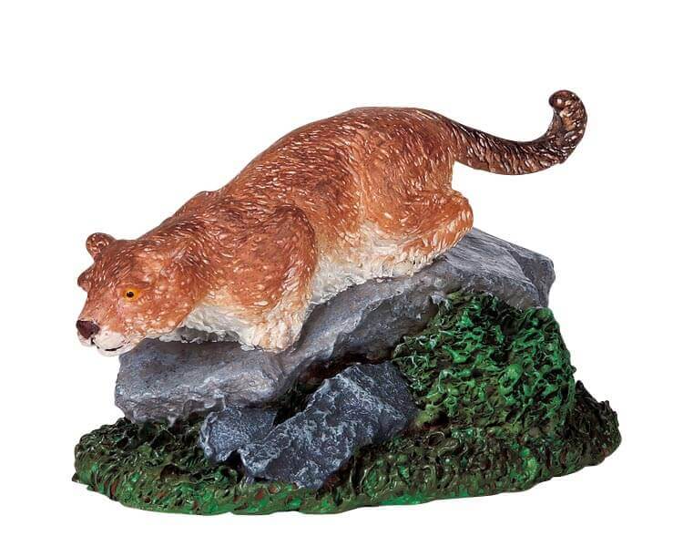 lemax-puma-s-perch-figurine-animale-miniature-village-de-no-l image 1
