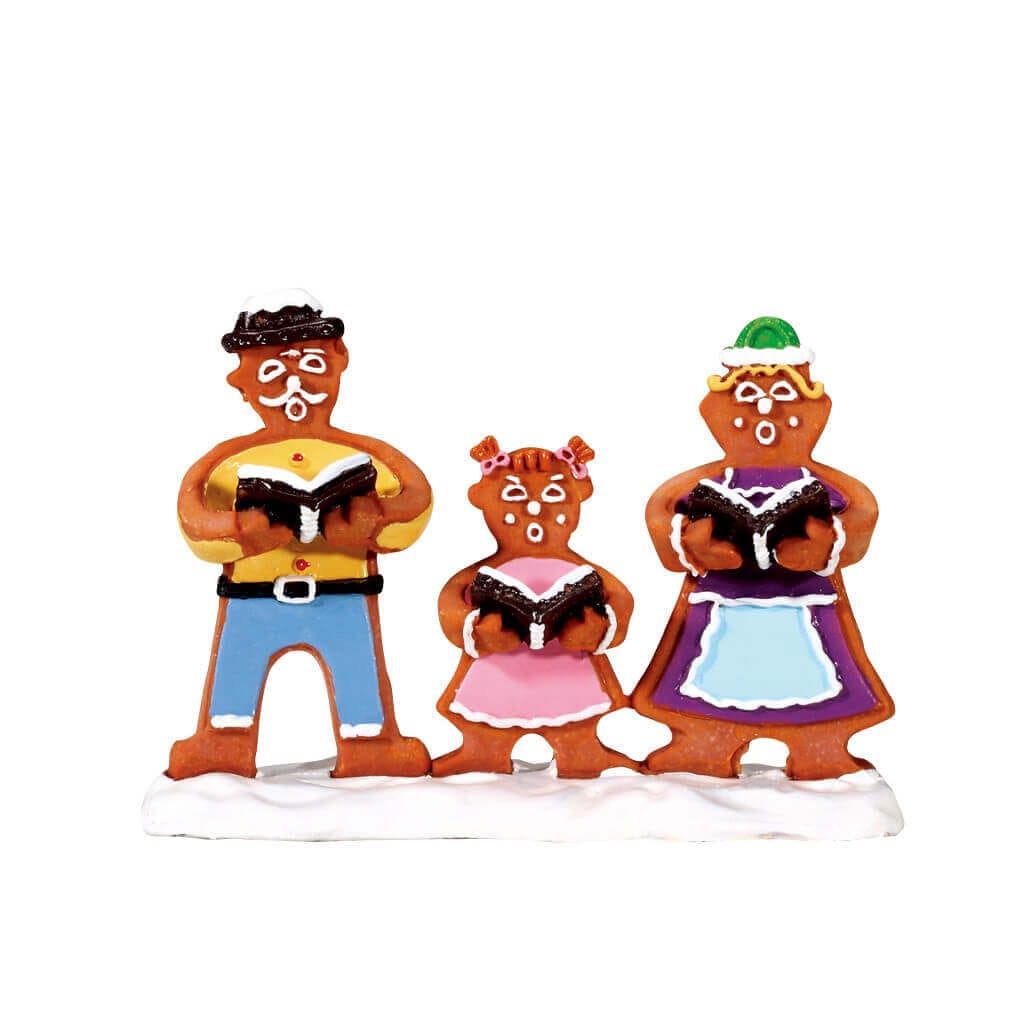 lemax-gingerbread-carolers-figurines-chanteurs-pain-d-pice image 2