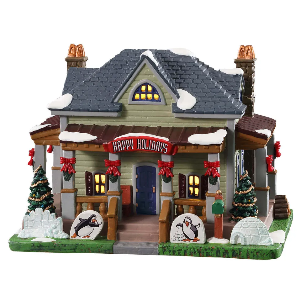 lemax-the-inviting-porch-home-maison-de-no-l-illumin-e-avec-porche image 1