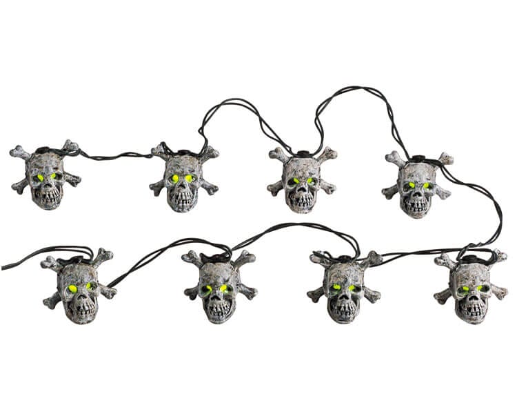 lemax-8-lighted-skull-string-guirlande-lumineuse-halloween image 1