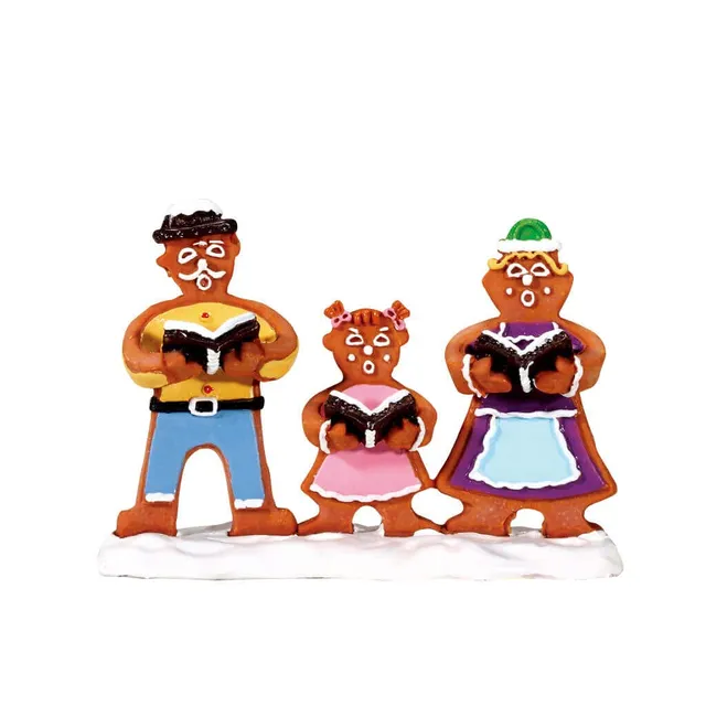 lemax-gingerbread-carolers-figurines-chanteurs-pain-d-pice image 1
