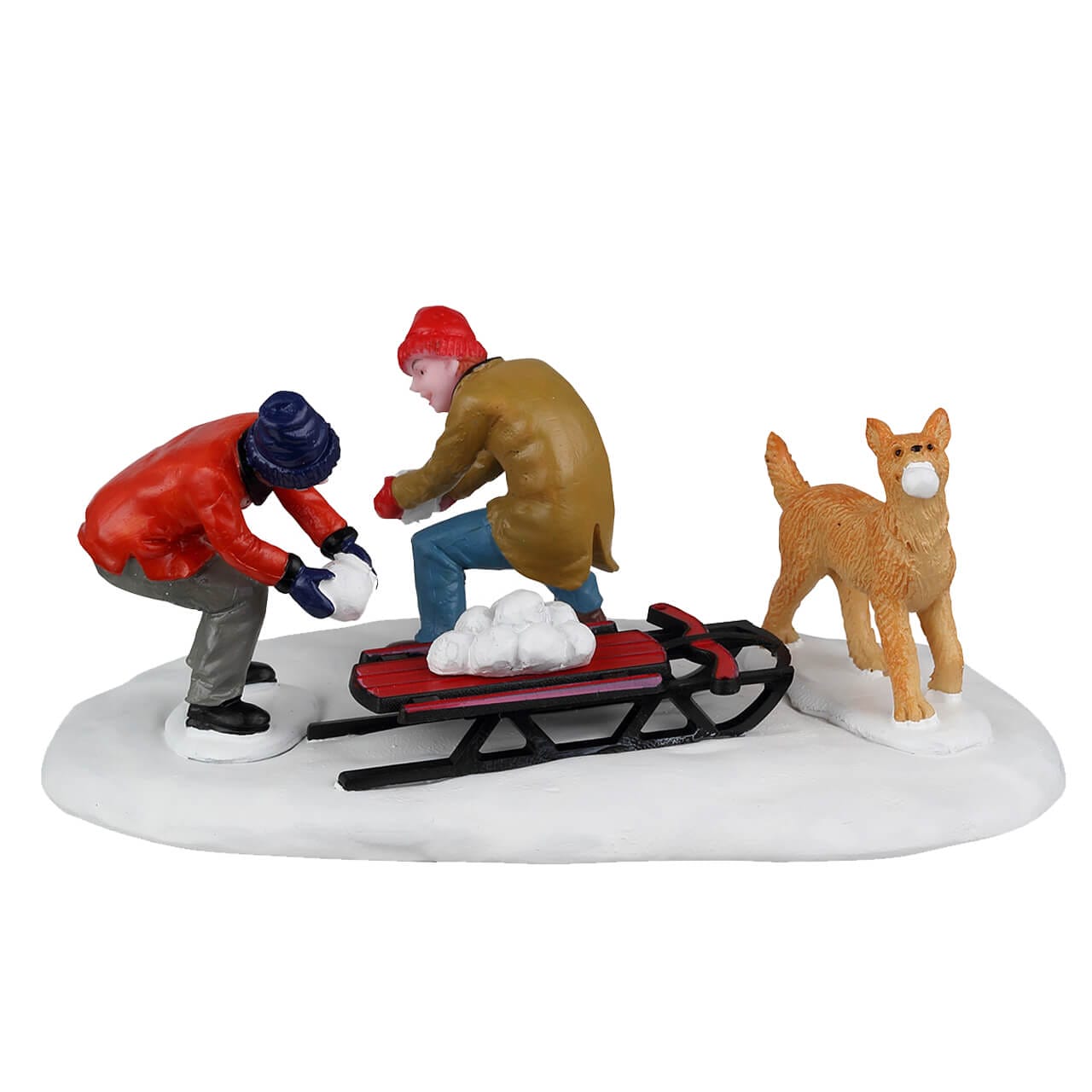 lemax-snowy-ammo-operation-figurine-bataille-de-boules-de-neige-vail image 5