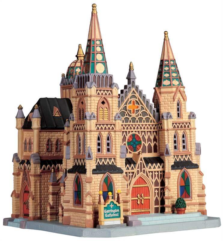 lemax-carrington-cathedral-cath-drale-lumineuse-village-de-no-l image 1