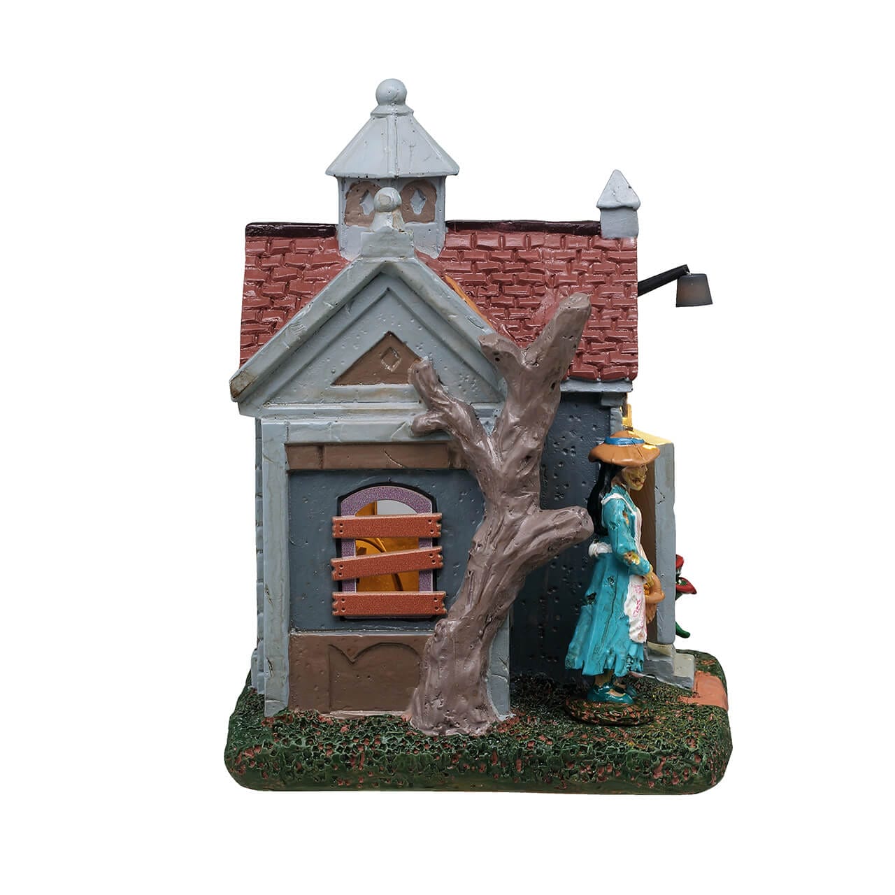lemax-grave-gardening-sc-ne-spooky-town-cabane-hant-e image 2