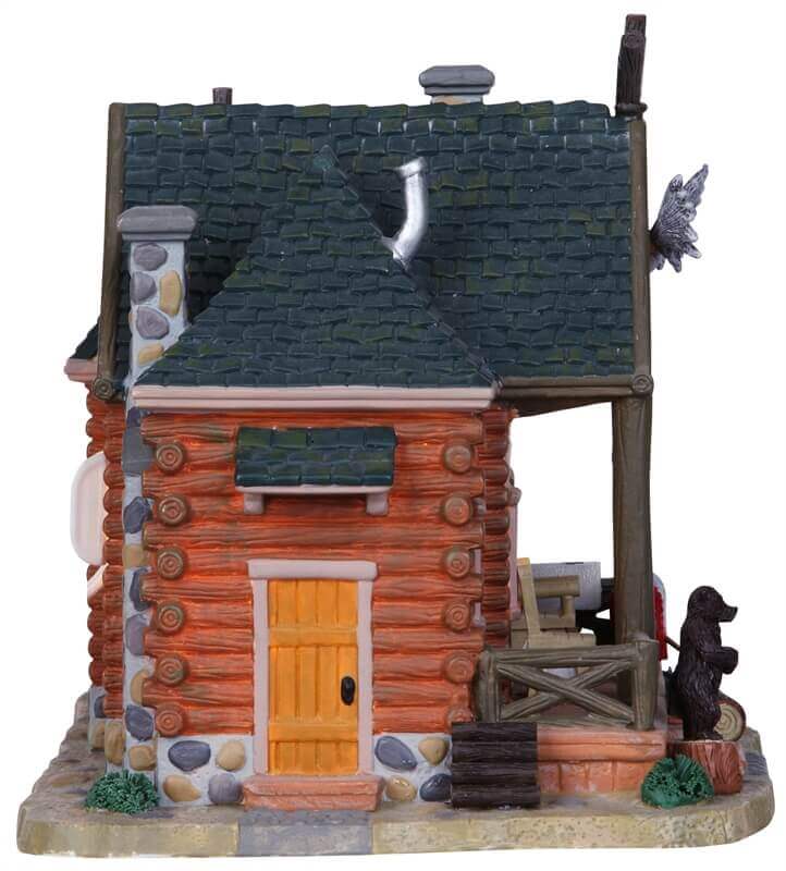 lemax-jim-harper-house-maison-de-village-de-no-l-miniature image 3