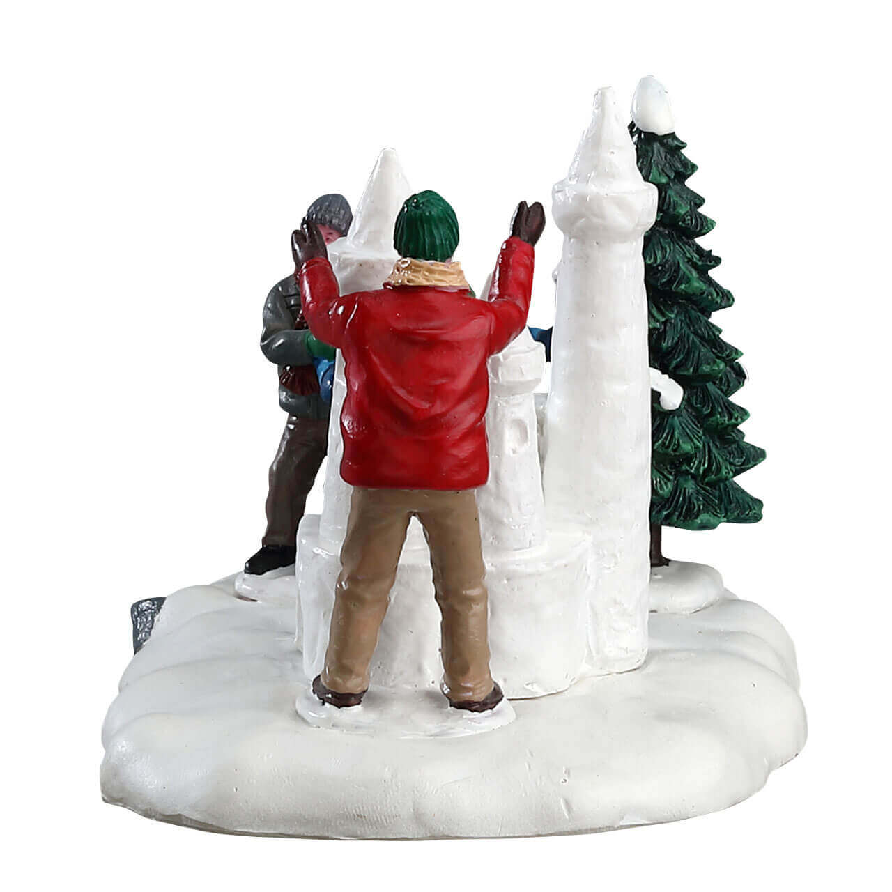 lemax-snow-castle-ch-teau-de-neige-miniature image 2