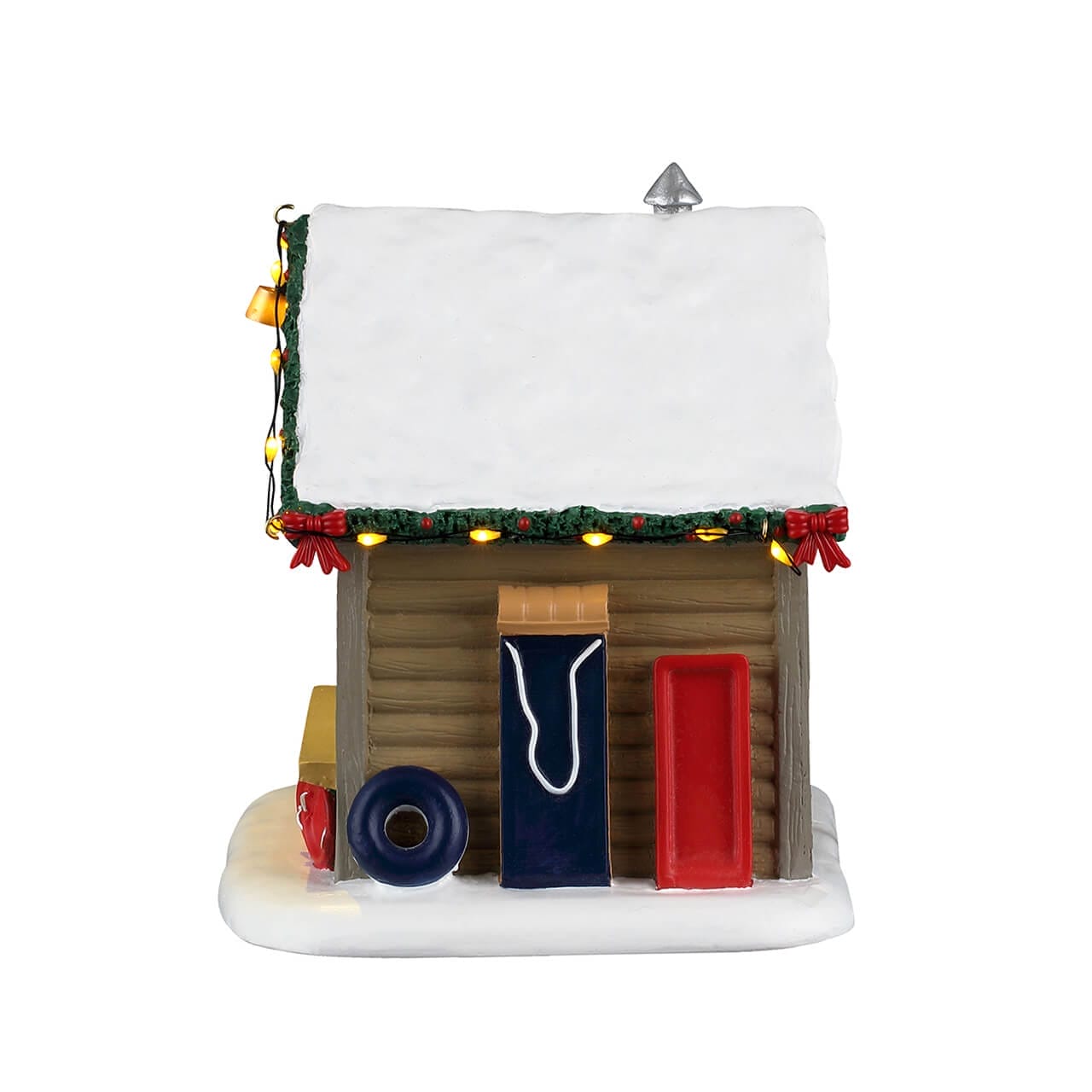 lemax-slopeside-sled-rental-hutte-de-location-de-luges-lumineuse-vail-village image 2