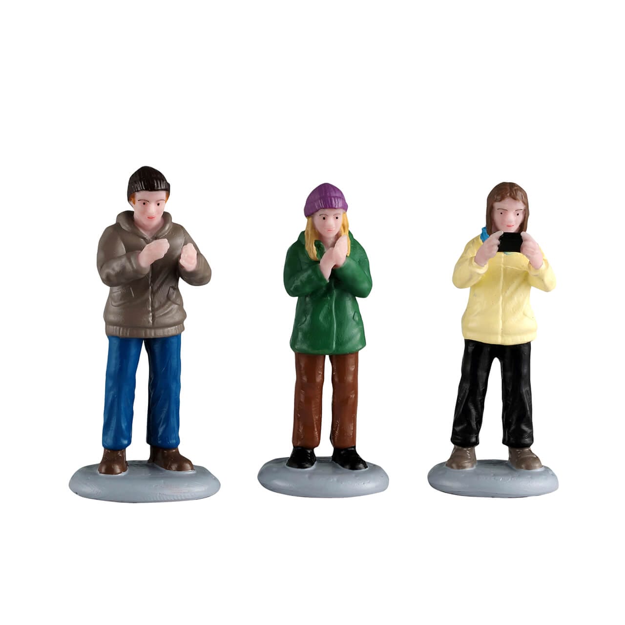 lemax-audience-figurines-village-de-no-l-spectateurs image 1