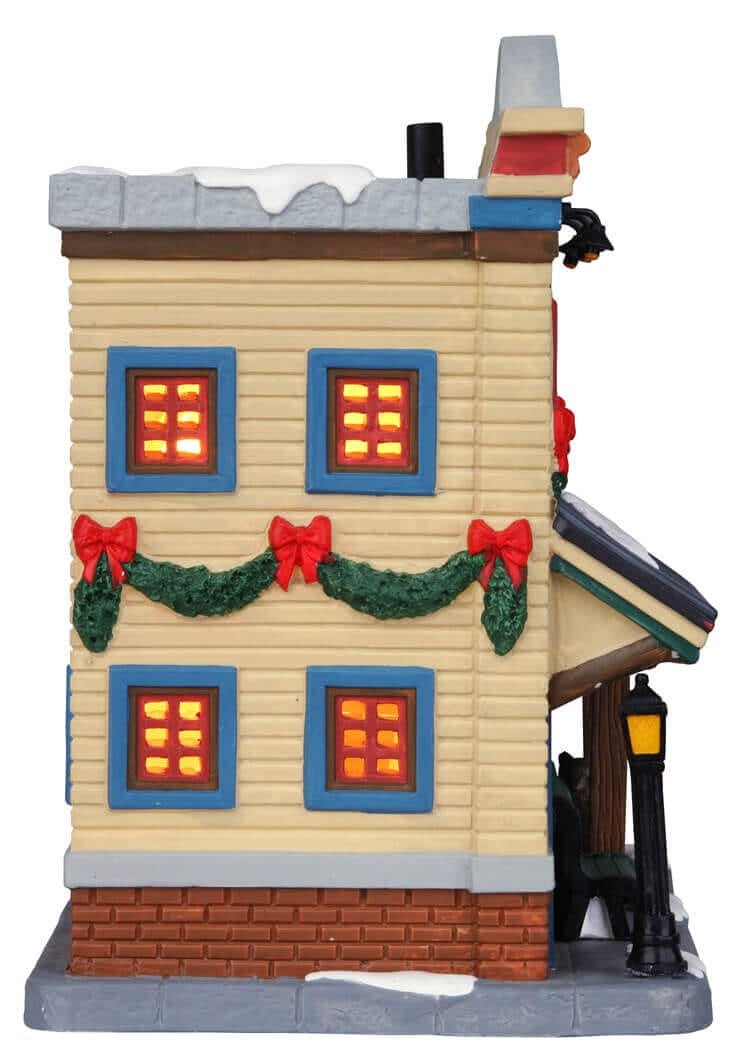 lemax-police-station-b-timent-miniature-lumineux-poste-de-police image 3