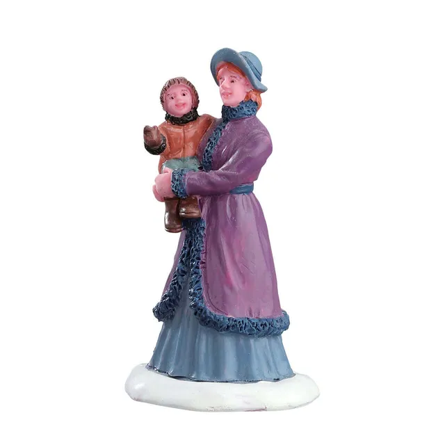 lemax-morning-stroll-figurines-caddington-village image 1