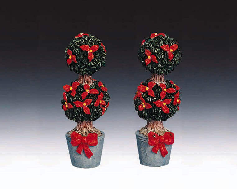 lemax-round-shaped-topiaries-topiaires-rondes-miniatures image 1