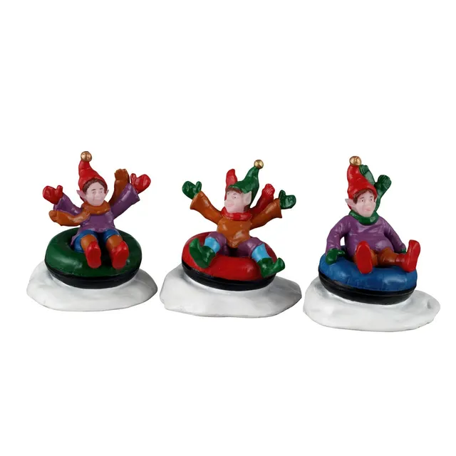 lemax-snow-tubers-figurine-bou-es-de-neige-santa-s-wonderland image 1