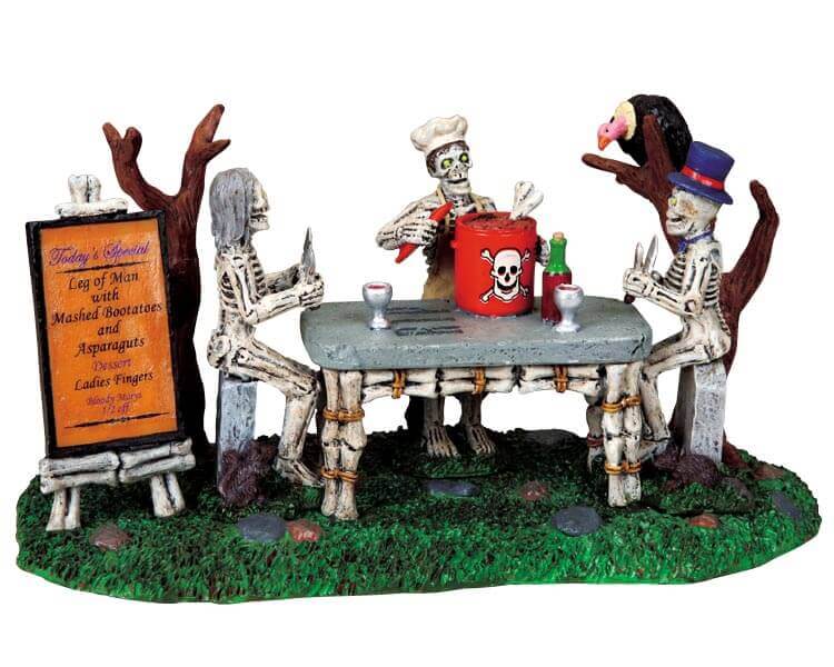 lemax-bone-appetit-sc-ne-squelette-spooky-town image 1