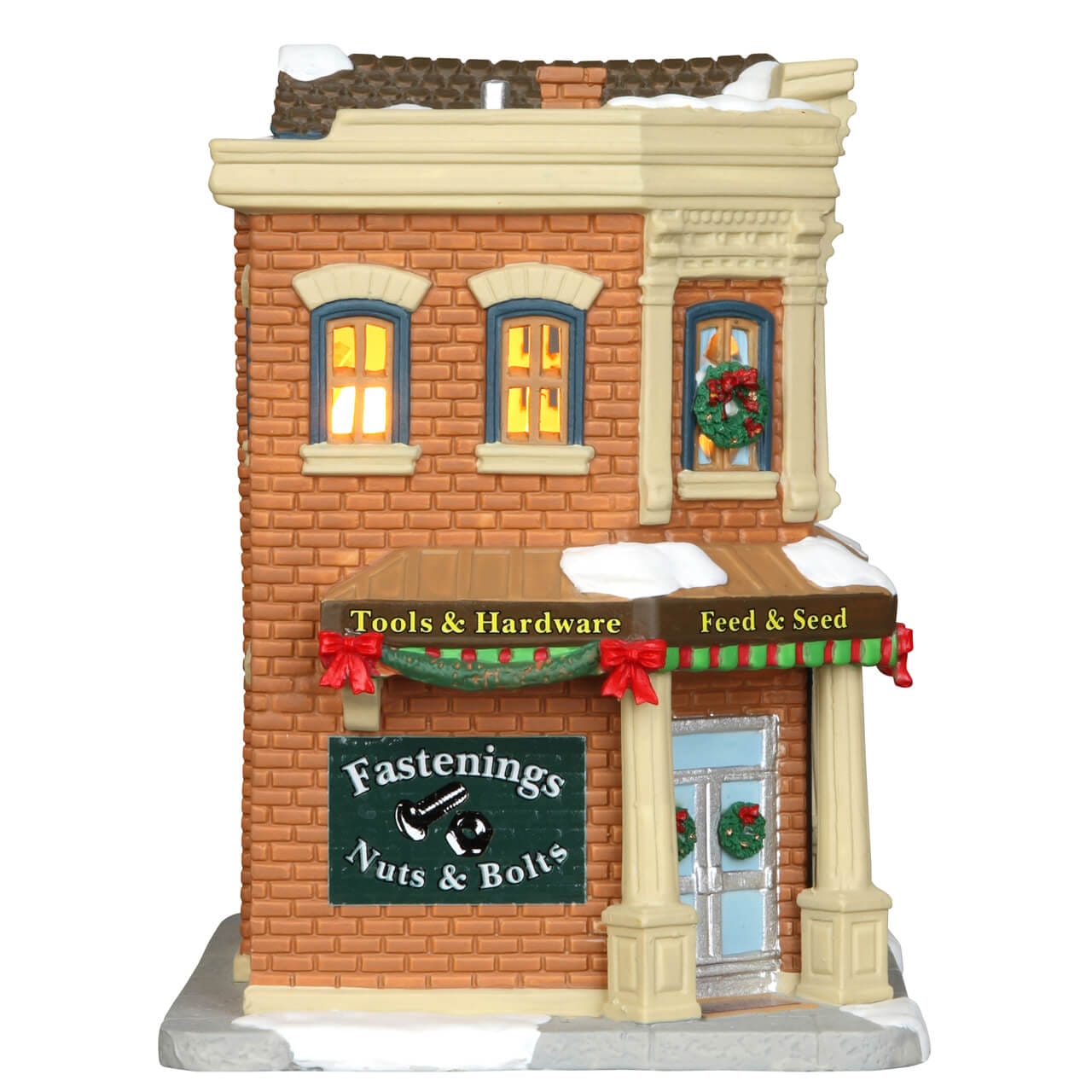 lemax-n-wilkesboro-hardware-maison-village-de-no-l-lumineuse image 2