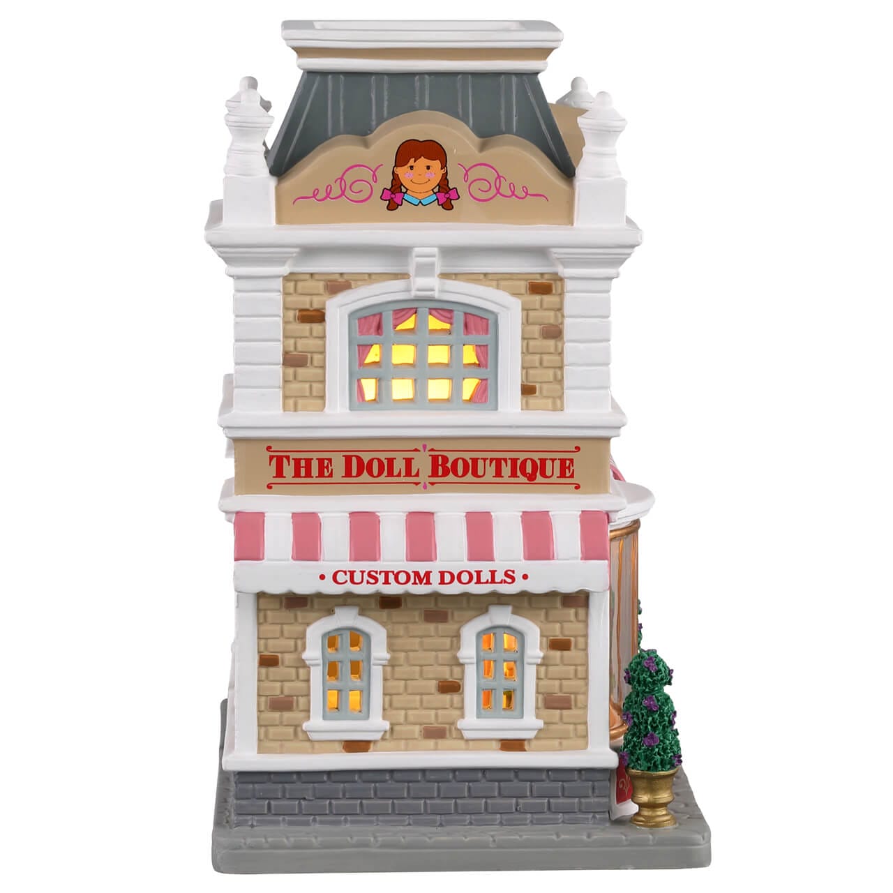 lemax-the-doll-boutique-boutique-de-poup-es-lumineuse-village-de-no-l image 2