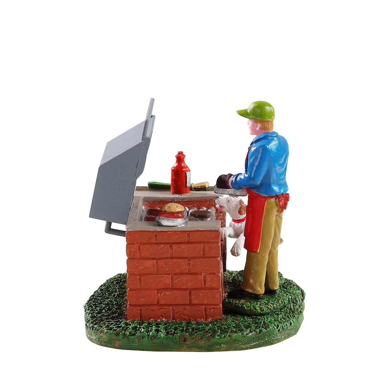 lemax-bbq-weekend-figurine-barbecue-village-miniature image 2