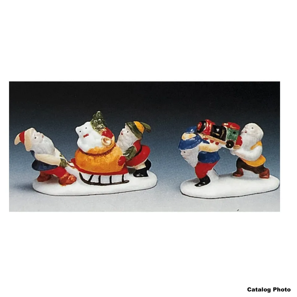 lemax-here-come-the-presents-figurine-cadeaux-no-l image 1