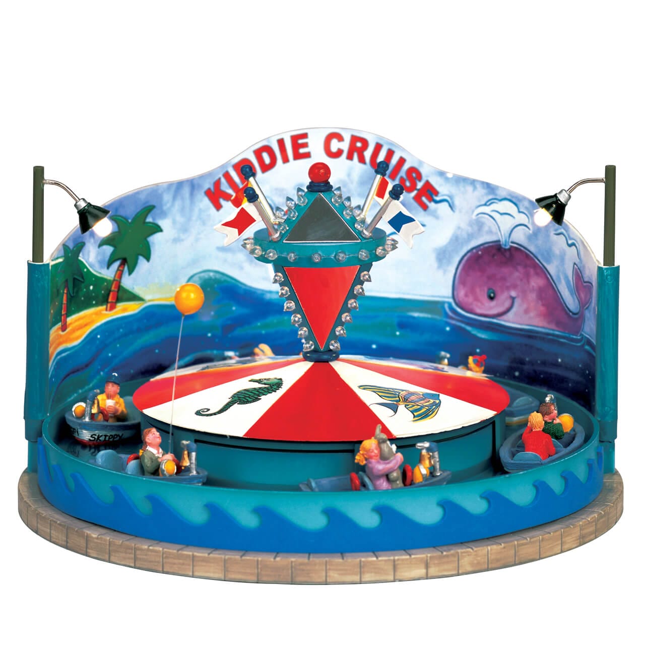 lemax-kiddie-cruise-ride-man-ge-miniature-pour-village image 2